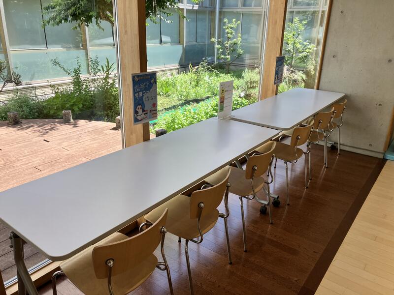 親子で学習コーナー
